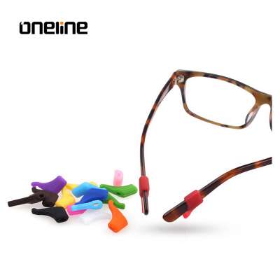 Colorful Spectacle Anti-slip Silicone Eyeglass Temple Tips