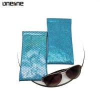 Custom Microfiber Glasses Packing Light PU Sunglasses Soft Leather Bag