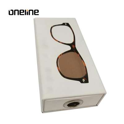 Commercial decorative glasses paper drawer sunglasses case