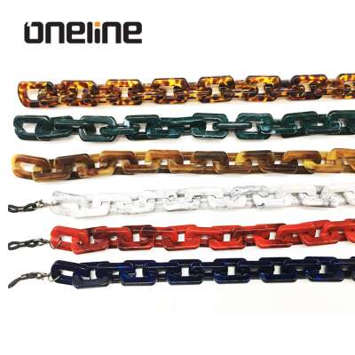 Wholesale 2020 fashion acrylic sunglasses chain glasses chain packaging chain